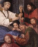GOES, Hugo van der The Death of the Virgin (detail) china oil painting artist